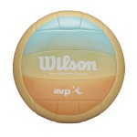 Wilson Avp Oasis Volleyball Bluepurple 18Panel Construction Butyl Rubber Bladder Faux Leather