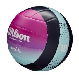 Wilson Avp Oasis Volleyball Bluepurple 18Panel Construction Butyl Rubber Bladder Faux Leather