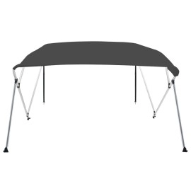 vidaXL 4 Bow Bimini Top Anthracite 95.7