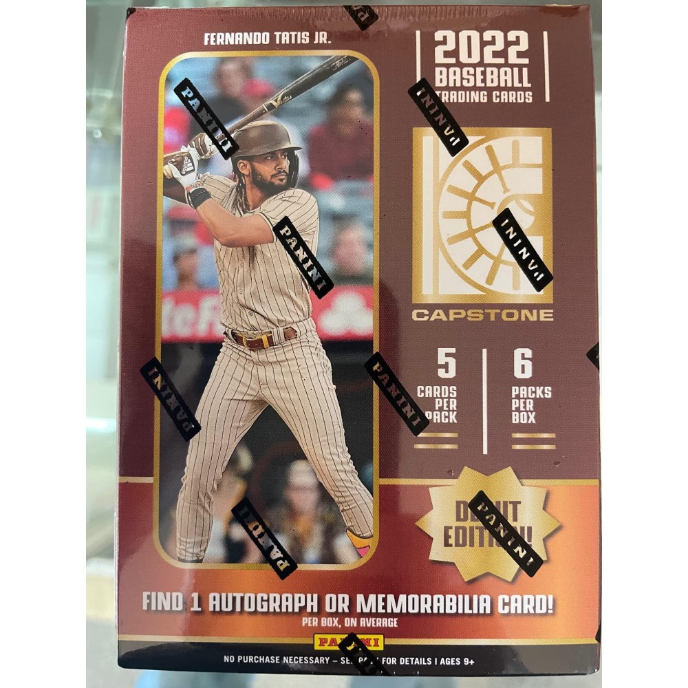 2022 Panini Capstone Baseball Blaster Box 5 Cards Per Pack 6 Packs Per Box Factory Sealed Debut Edition