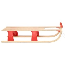 vidaXL Folding Sledge Wood 43.3