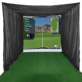 Cimarron 5X10X10 Tour Simulator Golf Net With Complete Snap Pin Frame