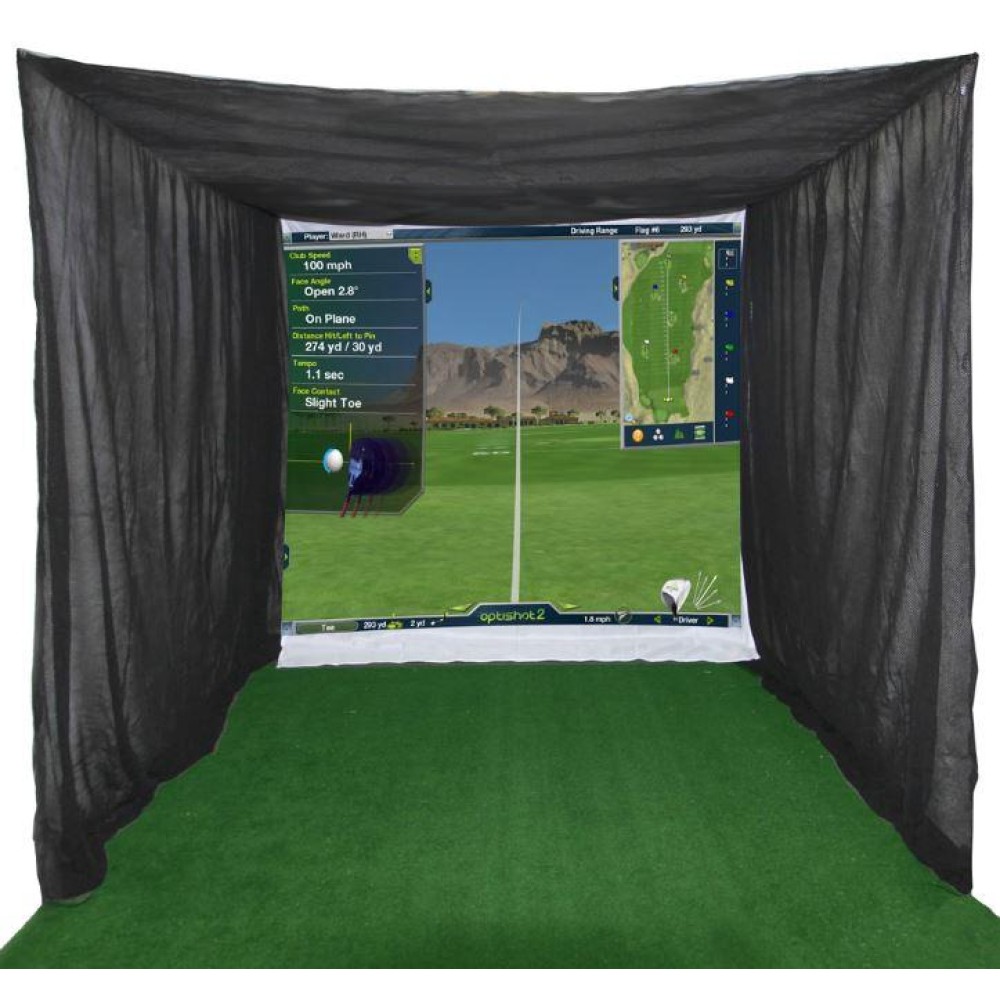 Cimarron 10x10x10 Masters Simulator Golf Net