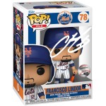 Francisco Lindor 78 Facsimile Signed Reprint Laser Autographed Funko Pop Baseball Mlb New York Mets Figurine With Protector C