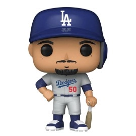 Mookie Betts 77 Facsimile Signed Reprint Laser Autographed Funko Pop Baseball Mlb Los Angeles Dodgers Figurine With Protector