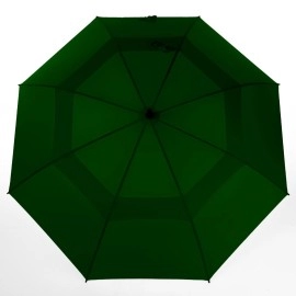 Mrtlloa 72 Inch Automatic Open Green Golf Umbrella Extra Large Oversize Double Canopy Vented Windproof Waterproof Sports Stick