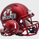 New Mexico State Aggies Revolution Speed Mini Football Helmet