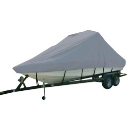 Carver 81121S-11 Specialty Boat Cover for Tournament Ski Boats with Tower and Swim Platform, Over-The-Tower Cover for 21'6