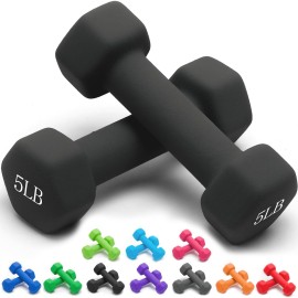 Portzon Weights Dumbbells Set With Various Color And Weights And Compatible 115 Lb Antislip Antiroll Hex Shape