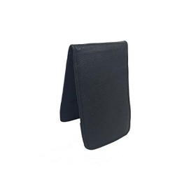 Black Leather Scorecard & Yardage Book Holder