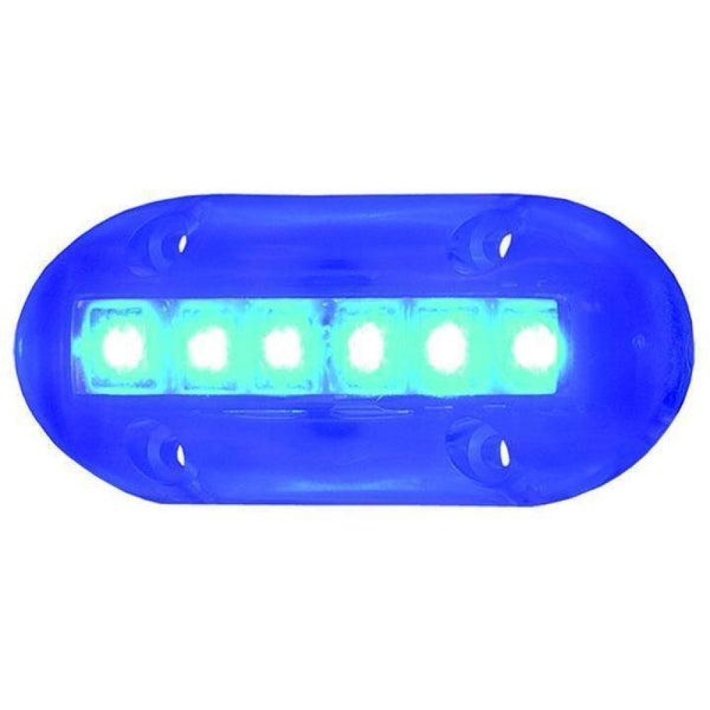 LED Underwater Surface Mount Light, Blue