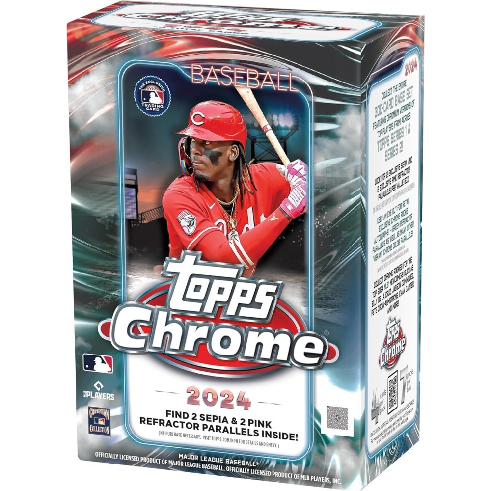 2024 Topps Chrome Baseball Blaster Box Medium