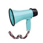 Mymealivos 20W Megaphone Speaker Portable Voice Changer Bullhorn With 6 Different Sound Effects Builtin Siren And Record Ad