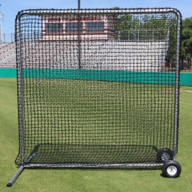 Cimarron 7X7 42 Premier Fielder Net And Frame With Wheels