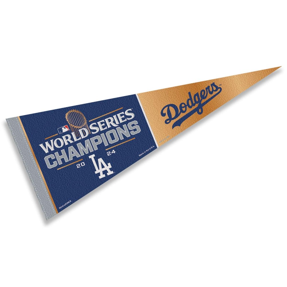 Wincraft Los Angeles Dodgers 2024 World Champions Series Soft Felt Pennant