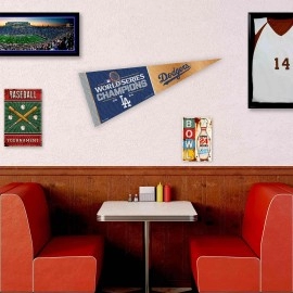 Wincraft Los Angeles Dodgers 2024 World Champions Series Soft Felt Pennant