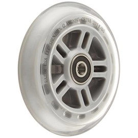 A Scooter Series Wheels with Bearings (set of 2) - Clear