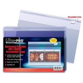Ultra Pro One-Touch Horizontal Booklet Resealable Bag