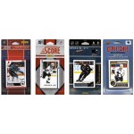 NHL San Jose Sharks 4 Different Licensed Trading Card Team Sets