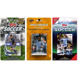 MLS Sporting Kansas City 3 Different Licensed Trading Card Team Sets