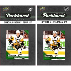 NHL Pittsburgh Penguins 2017 Parkhurst Team Set and an all-star set