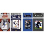 NHL Winnipeg Jets 4 Different Licensed Trading Card Team Sets