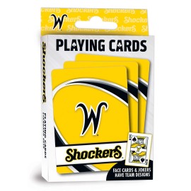 MasterPieces NCAA Wichita State Shockers Playing Cards, 2.5