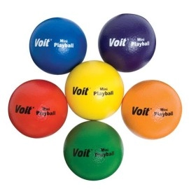 Voit 1181555 5 in. Mini Playball Tuff Balls Set of 6