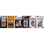 MLS FC Dallas 6 Different Licensed Trading Card Team Sets