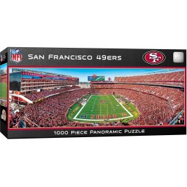 San Francisco 49ers Panoramic 1000 pc End Zone