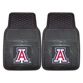 Arizona Wildcats Car Mats Heavy Duty 2 Piece Vinyl Special Order