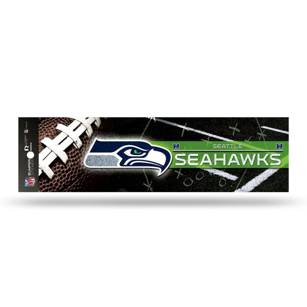 Seattle Seahawks Decal Bumper Sticker Glitter