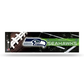 Seattle Seahawks Decal Bumper Sticker Glitter