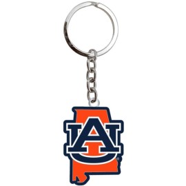 Auburn Tigers Keychain State Design Special Order