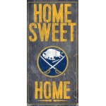 Buffalo Sabres Sign Wood 6X12 Home Sweet Home Design