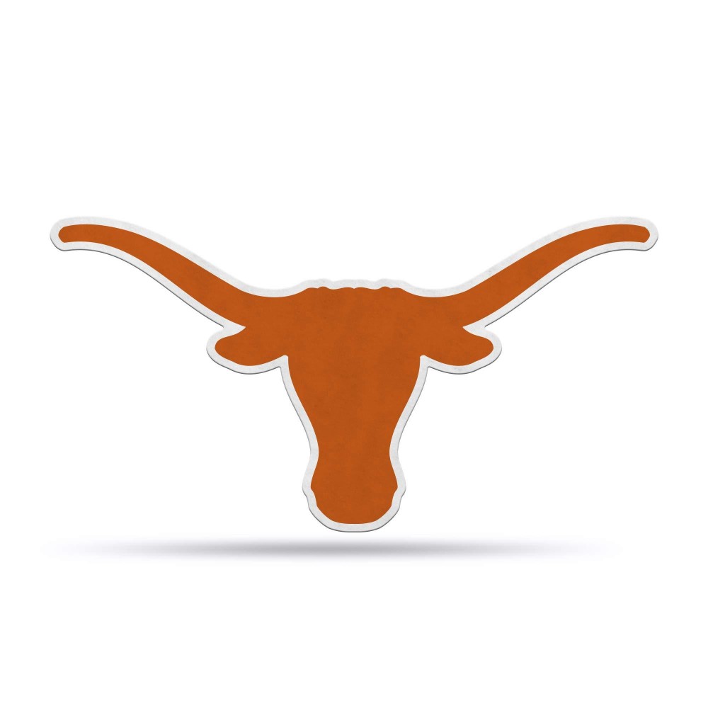 Texas Longhorns Pennant Shape Cut Logo Design