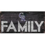 Colorado Rockies Sign Wood 12X6 Family Design Special Order