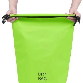 Vidaxl Dry Bag Green 26 Gal Pvc