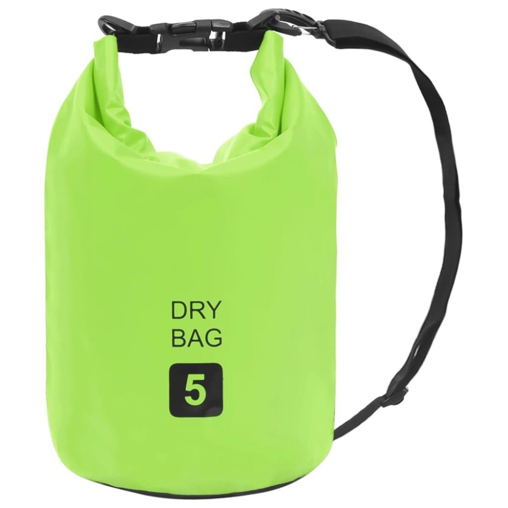 Vidaxl Dry Bag Green 13 Gal Pvc