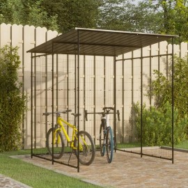 Vidaxl Bicycle Shed 748X748X874 Steel Black