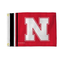 Nebraska Cornhuskers Flag 12X17 Striped Utility