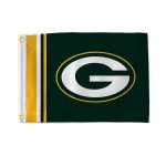 Green Bay Packers Flag 12X17 Striped Utility