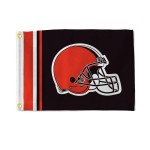 Cleveland Browns Flag 12X17 Striped Utility