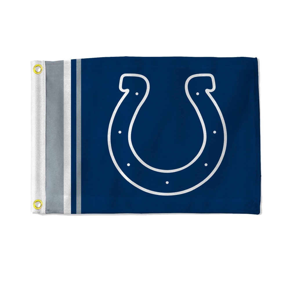 Indianapolis Colts Flag 12X17 Striped Utility