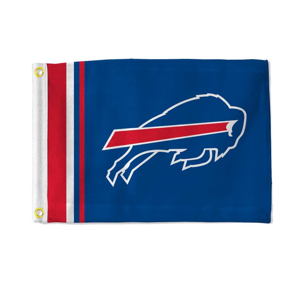 Buffalo Bills Flag 12X17 Striped Utility