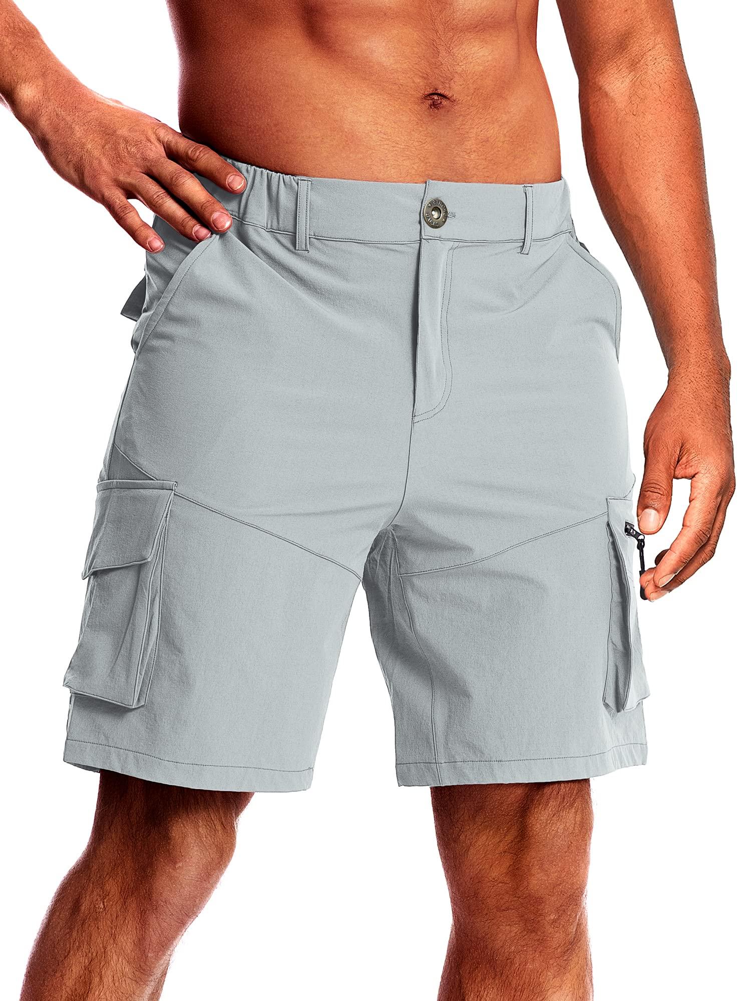 CANGHPGIN Mens Hiking Cargo Shorts Quick Dry Stretch Lebanon