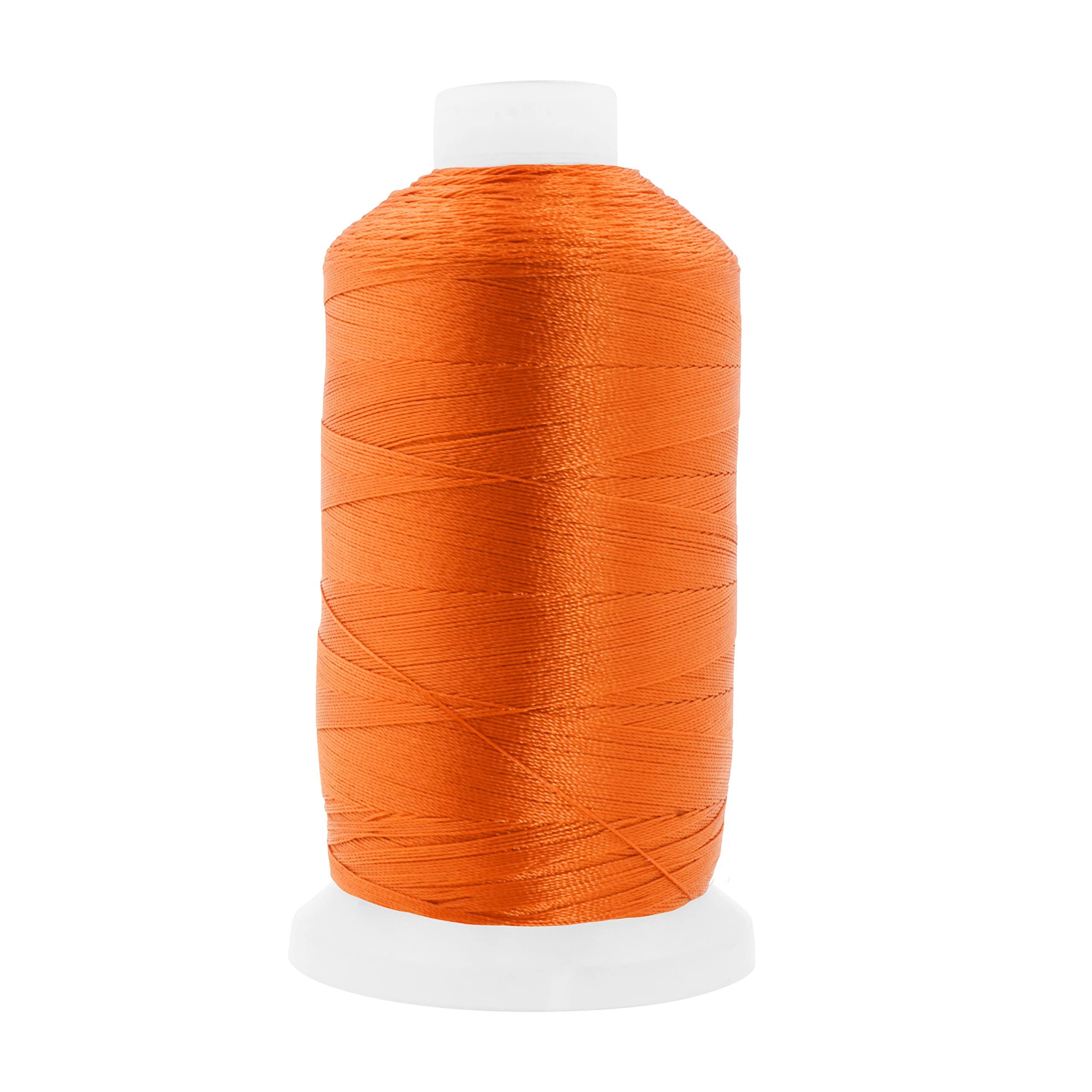 Mandala Crafts Orange Heavy Duty Thread